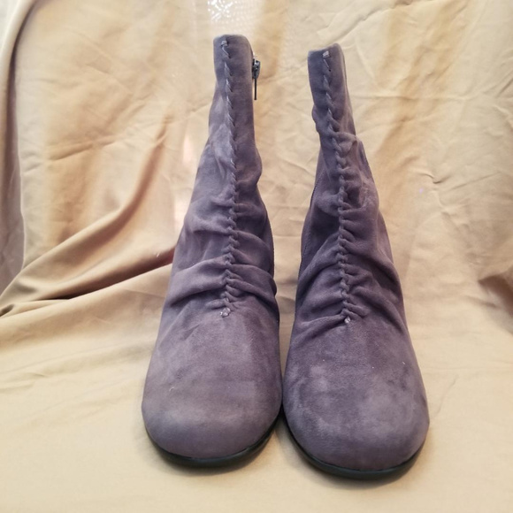 Aerosoles Grey Suede Boots - Picture 8 of 8